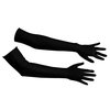 třetí fotografie produktu Černé saténové rukavice nad loket zn. Cottelli Collection (vel. S-L) (kód 02202560000)