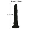 šestá fotografie produktu Penisové dildo s přísavkou European Lover small (16 cm, Ø 2,8 cm) (kód 05036060000)