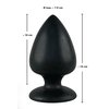 třetí fotografie produktu Silikonový anální kolík s přísavkou Black Velvets Extra (Ø 7,5 cm) (kód 05067020000)