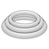 druhá fotografie produktu Sada průsvitných silikonových erekčních kroužků POTENZplus zn. JoyDivision (3 ks - S, M a L) (kód 05114390000)
