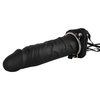 čtvrtá fotografie produktu Připínací nafukovací dutý penis (i pro muže) Inflatable Strap-On Silicone (18,5 cm, Ø až 9 cm) (kód 05130400000)