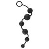 druhá fotografie produktu Silikonový anální řetízek Black Velvets Anal Beads (40 cm, Ø 3,9 cm) (kód 05192000000)