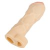 třetí fotografie produktu Prodlužující návlek na penis se širokým žaludem a smyčkou na varlata Thicker & Bigger Extension (kód 05240000000)