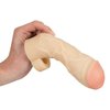 pátá fotografie produktu Prodlužující návlek na penis se širokým žaludem a smyčkou na varlata Thicker & Bigger Extension (kód 05240000000)