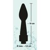 šestá fotografie produktu Silikonová intimní sprcha - anální kolíček místo sprchové hlavice Rear Spleash Analdusche Silicone (16 cm, Ø 3,5 cm) (kód 05248670000)