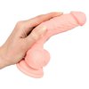 pátá fotografie produktu Silikonové realistické dildo ve tvaru penisu s varlaty a přísavkou Medical Silicone Dildo (18 cm, Ø 3,5 cm) (kód 05266570000)