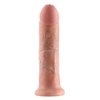 fotografie detailu produktu Připínací realistický penis s popruhy King Cock Strap-On Harness 8" (20,6 cm, Ø 4,7 cm) (kód 05316000000)