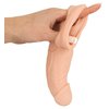 čtvrtá fotografie produktu Realistický prodlužující (+5 cm) návlek na penis tělové barvy s žilkami a žaludem Nature Skin Penis Sleeve with Extension (kód 05329830000)