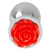 druhá fotografie produktu Hliníkový anální kolíček s růží na základně You2Toys Rose Butt Plug (7 cm, Ø 3,4 cm) (kód 05330840000)