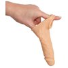 šestá fotografie produktu Silikonový prodlužující (+5 cm) návlek na penis s otvorem na varlata Realistixxx Extension (16 cm) (kód 05374700000)