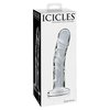 fotografie balení produktu produktu Skleněné dildo Icicles No. 62 (18 cm, Ø 3 cm) (kód 05403900000)