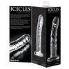druhá fotografie balení produktu Skleněné dildo Icicles No. 62 (18 cm, Ø 3 cm) (kód 05403900000)