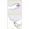 šestá fotografie produktu Silikonový nabíjecí vibrátor na prsty Fantasy For Her Her Finger Vibe (8,2 x 4,5 cm) (kód 05417450000)