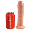 základní fotografie produktu Neobřezané penisové dildo s pohyblivou předkožkou King Cock 7" Uncut Cock (17,8 cm, Ø 4,6 cm) (kód 05422290000)