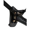 devátá fotografie produktu Popruhy se zlaceným kroužkem a připínacím dildem Fetish Fantasy Gold Designer Strap-On (19 cm, Ø 4,5 cm) (kód 05441080000)