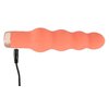 čtvrtá fotografie produktu Silikonový malý vibrátor s kuličkovým tělem You2Toys Peachy Mini Beads Vibrator (16,5 cm, Ø 4 cm) (kód 05533100000)