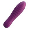 druhá fotografie produktu Silikonový vibrátor s drážkovaným tělem Svakom Tulip Violet (10,6 cm, Ø 2,6 cm) (kód 05545880000)