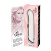 druhá fotografie balení produktu Silikonový vibrátor s rozšířenou špičkou pro G-bod stimulaci Sweet Smile Easy White (22 cm, Ø 3,9 cm) (kód 05725190000)