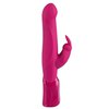 druhá fotografie produktu Silikonový vibrátor se stumulátorem na klitoris a funkcí přirážení The Hammer pink (30,5 cm, Ø 4,5 cm) (kód 05762710000)