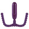 druhá fotografie produktu Vibrační roztahovač stydkých pysků a dráždidlo bodu G Intimate Spreader Vibrating (fialový) (kód 05777740000)