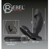 pátá fotografie produktu Silikonový penisový anální vibrátor s dráždidlem hráze Rebel Cock-shaped Vibe (15 cm, Ø 3,3 cm) (kód 05859630000)