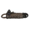 druhá fotografie produktu Návlek na penis s prodlužujícím žaludem a minivibrátorem Rebel Extension Regular Fit (19 cm, Ø 4 cm) (kód 05866170000)