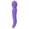 čtvrtá fotografie produktu Silikonový nabíjecí vibrátor s masážní hlavicí na druhém konci Sweet Smile Rechargeable Dual Motor Vibe (22 cm, Ø 4,4 cm) (kód 05872490000)