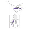 osmá fotografie produktu Silikonový nabíjecí vibrátor s masážní hlavicí na druhém konci Sweet Smile Rechargeable Dual Motor Vibe (22 cm, Ø 4,4 cm) (kód 05872490000)