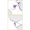druhá fotografie produktu Silikonové vibrační stimulátory na bradavky nebo klitoris Double Double (Ø 7 cm) (kód 05873030000)