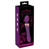 fotografie balení produktu produktu Silikonová nabíjecí masážní hlavice s vibrátorem na druhém konci Javida Double Vibro Massager (21,8 cm, Ø 3,8 cm) (kód 05882020000)