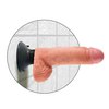 čtvrtá fotografie produktu Ohebný realistický penisový vibrátor s varlaty a odnímatelnou přísavkou King Cock 7" (13,3 cm, Ø 4,8 cm) (kód 05887330000)