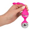 třetí fotografie produktu Silikonové vibrační nabíjecí venušiny kuličky Sweet Smile Vibrating Love Balls (18 cm, Ø 3,7 cm) (kód 05890390000)