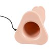 třetí fotografie produktu Připínací dutý silikonový vibrátor v realistickém tvaru penisu Vibrating Strap-On (22,5 cm, Ø 5,5 cm) (kód 05901180000)