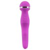 druhá fotografie produktu Silikonová masážní hlavice a vibrátor s hřejivou funkcí v jednom Rechargeable Warming Double Ended Vibe (22 cm, Ø 3,4 cm) (kód 05917930000)