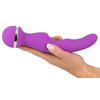 třetí fotografie produktu Silikonová masážní hlavice a vibrátor s hřejivou funkcí v jednom Rechargeable Warming Double Ended Vibe (22 cm, Ø 3,4 cm) (kód 05917930000)