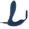 osmá fotografie produktu Silikonový nabíjecí anální kolík se stimulátorem hráze, kroužkem na penis a dálkovým ovládáním Vibrating Prostate Plug (12 cm, Ø 3,3 cm) (kód 05948810000)