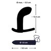 osmá fotografie produktu Silikonový prostatový kolíček na dálkové ovládání Remote Controlled Prostate Plug (13,4 cm, Ø 3,5 cm) (kód 05952920000)