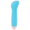 základní fotografie produktu Malý silikonový vibrátor s konkávním vyhloubením Cuties Mini Vibrator blue (12,9 cm, Ø 3,5 cm) (kód 05953220000)