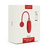 fotografie balení produktu produktu Silikonové nabíjecí vibrační vajíčko ovladatelné přes mobilní aplikaci Svakom Ella Red (8,3 cm, Ø 3,3 cm) (kód 05958020000)