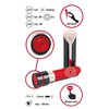 sedmá fotografie produktu Silikonový nabíjecí minivibrátor vzhledu rtěnky Lipstick Vibrator (9,7 cm, Ø 1,9 cm) (kód 05958610000)
