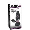 fotografie balení produktu produktu Silikonový nabíjecí anální kolík s rotujícími perlami Black Velvets RC Rotating & Vibrating Plug (14 cm, Ø 4,2 cm) (kód 05964260000)