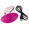 pátá fotografie produktu Silikonový přikládací vibrátror ve tvaru houby Couples Choice Massager (kód 05973330000)