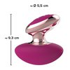 osmá fotografie produktu Silikonový přikládací vibrátror ve tvaru houby Couples Choice Massager (kód 05973330000)