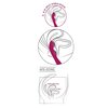 sedmá fotografie produktu Silikonový vibrátor pro stimulaci bodu G a A Sweet Smile A & G-Spot Vibrator (23,5 cm, Ø 3,6 cm) (kód 05973760000)