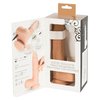 druhá fotografie balení produktu Silikonový vibrátor tvaru penisu s varlaty a přísavkou, funkcí přírazu a dálkovým ovládáním Natural Thrusting Vibe (21 cm, Ø 4 cm) (kód 05974570000)