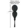 pátá fotografie produktu Silikonové nafukovací venušiny kuličky na dálkové ovládání Inflatable + RC Love Balls (Ø 4,2+ cm) (kód 05979370000)