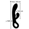 osmá fotografie produktu Silikonový nabíjecí G-bod a klitoridální vibrátor You2Toys Rabbit Vibrator (18,8 cm, Ø 3,3 cm) (kód 05986150000)