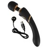 osmá fotografie produktu Silikonová masážní hlavice s ozdobnými drahokamy Cleopatra Wand Massager (24,2 cm, Ø 4,3 cm) (kód 05987550000)