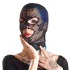 druhá fotografie produktu Krajková průsvitná maska s otvory pro oči a ústa zn. Bad Kitty (kód 24903821001)