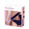 druhá fotografie balení produktu Kožené důtky se skleněnou rukojetí tvaru dilda zn. Bad Kitty (64 cm) (kód 24924901001)